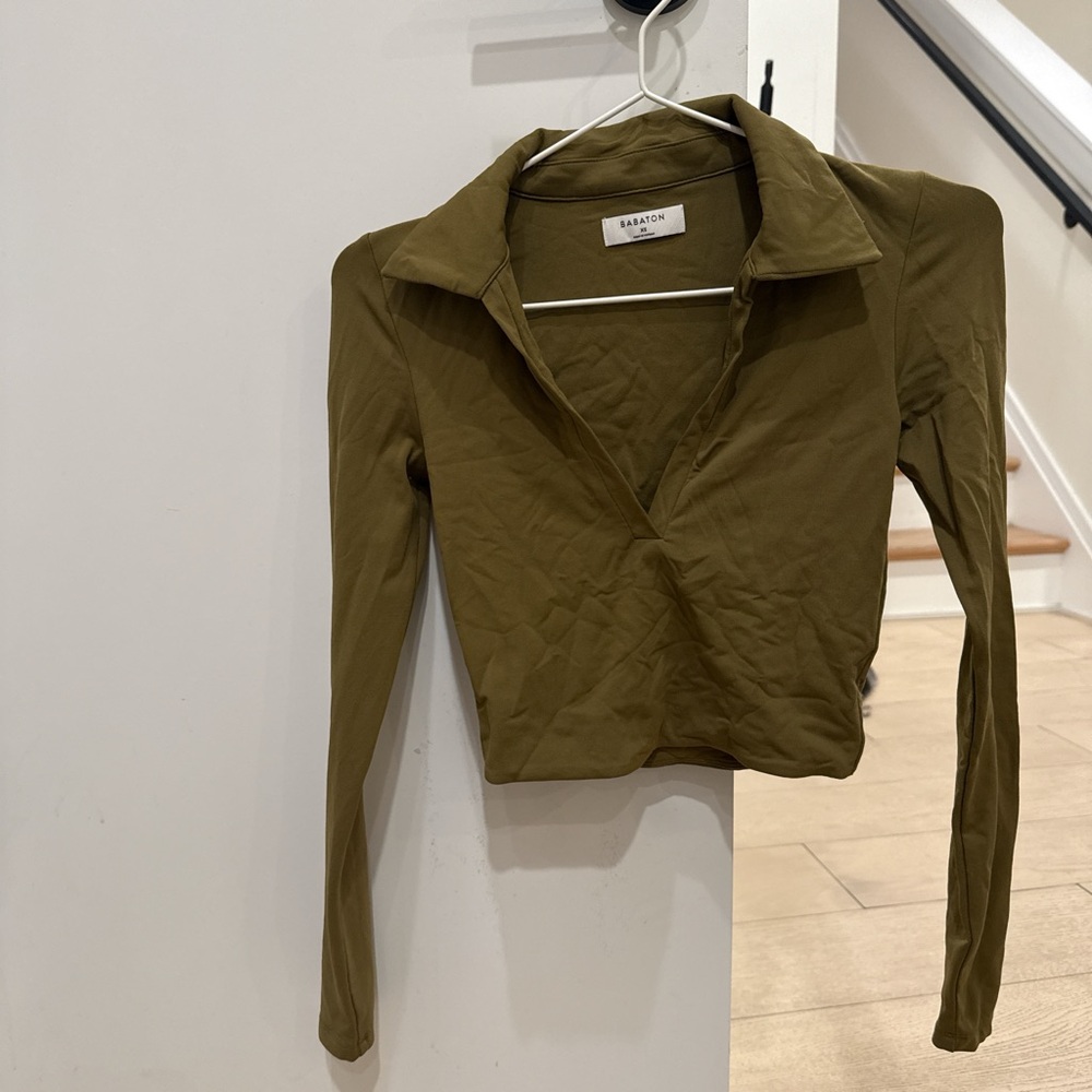 Babaton Khaki Blouse